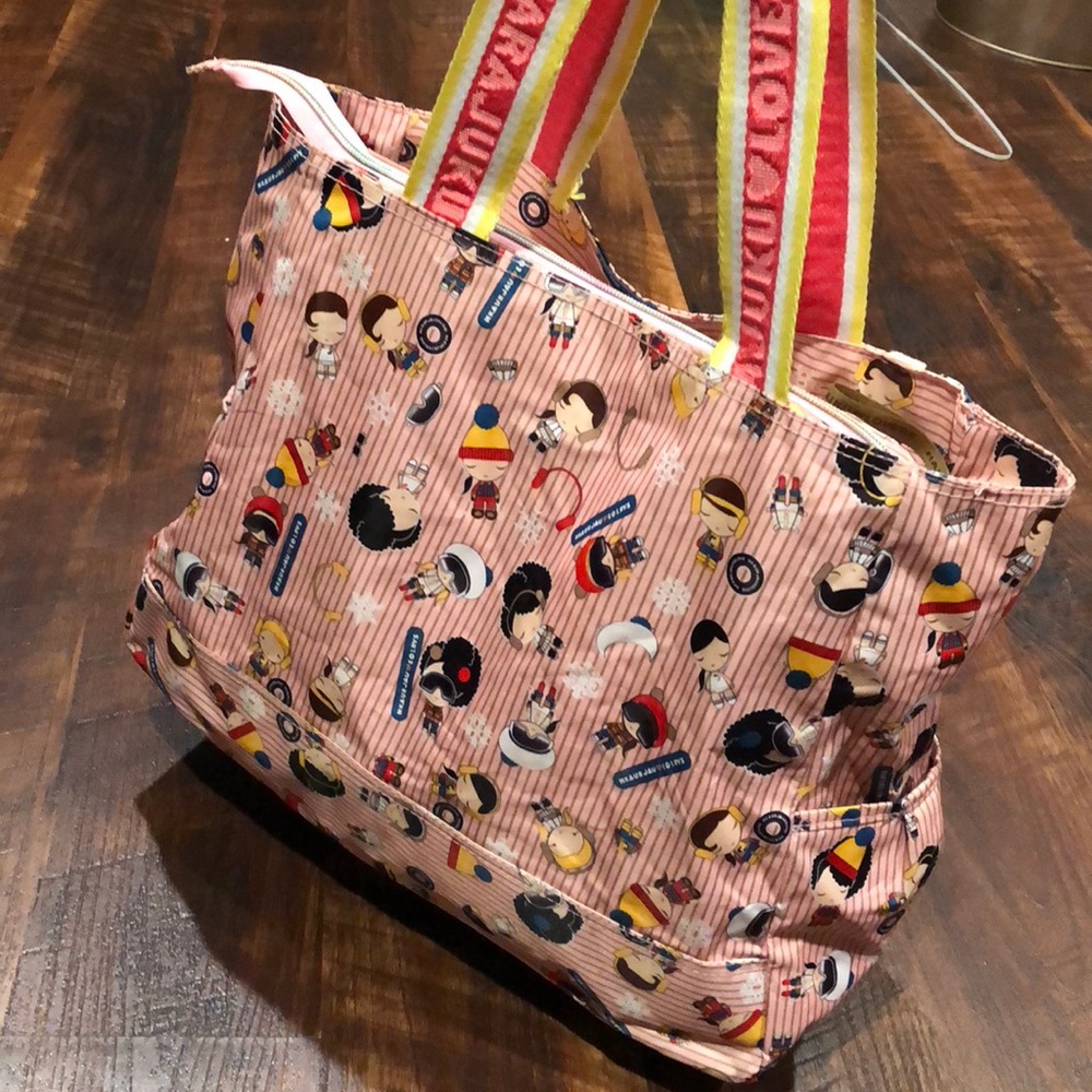 Harajuku Shoulder Bag with Side Pockets